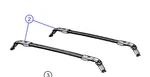 22-24 Jeep Wagoneer Grand Luggage Rack Cross Rails Factory Mopar New Oe. Fixed Price $444.95.