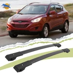 Black Cross Bars Roof Rack Rail Fit For Hyundai Tucson 2010-2014 Luggage Baggage. Fixed Price $66.00.