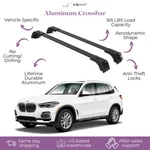 Fits Bmw X5 2019-2026 With Factory Rails 2PCS Roof Rack Cross Bars 165 Lbs. Fixed Price $139.90.