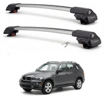 Roof Rack Cross Bars For Bmw X5 E70 2007-2013 Aluminum Silver Pair 220LB. Fixed Price $199.99.