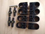 8 Yakima Snap Around Mighty Mounts For Bar 4 Bolt Wings 1. Fixed Price $17.99.