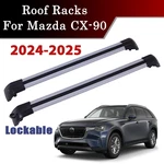 Lockable Roof Rack Cross Bars For Mazda CX-90 2024-2025 Aluminum Cargo Carrier. Fixed Price $59.00.