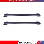 For 11-18 Toyota Sienna Pair Aluminum Oe Style Bolt-on Roof Rack Rail Cross Bar. Fixed Price $60.60.