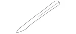 New Genuine Nissan End Cap-front,rh 73830JM00A / 73830-JM00A Oem. Fixed Price $96.75.