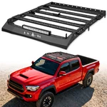 400LB Roof Rack Cargo Basket W/ Led Light For 2005-2023 Toyota Tacoma Double Cab. Fixed Price $255.99.