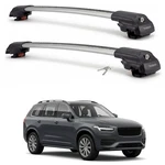Roof Rack Cross Bars For Volvo XC90 2016-2026 Aluminum Silver Pair 220LB. Fixed Price $199.99.