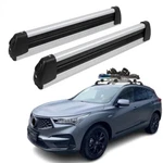 Snowboard Ski Top Roof Rack Carrier Cross Bar W/lock Aluminum For Acura Mdx Tlx. Fixed Price $109.28.
