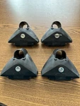 Set 4 Yakima Control Towers Roof Racks With Locks,key,tool -sale. Fixed Price $124.00.