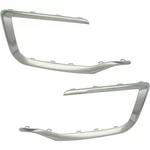Bumper Trim Set For 2016-2017 Gmc Terrain Front Chrome Molding Pair. Fixed Price $115.30.