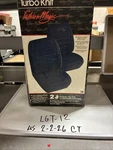 Lo-back Bucket Turbo Knit Fashion Magic Blue Seat Covers, 92509, Vintage Nos. Fixed Price $26.99.
