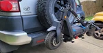 Hitch Mounted Single Kick Scooter Carrier. Fixed Price $199.00.