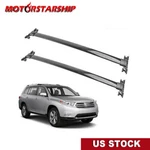 Pair Top Roof Rack Cross Bars Fit 2008-13 Toyota Highlander Luggage Carrier New. Fixed Price $47.89.