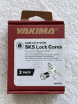 Yakima Sks Lock Cores With Keys 8007202. Fixed Price $40.00.