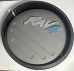 Genuine Oem Toyota RAV4 Spare Wheel Tire Cover Hard Shell Includes Face Plate An. Fixed Price $325.00.