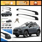 Subaru Crosstrek Roof Rack Bars Lockable Aluminum 300 Lb Cargo Carrier. Fixed Price $152.99.