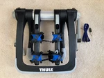 Thule 9001 Raceway Pro 2 Bike Locking Trunk Mount Carrier Rack. Fixed Price $230.00.