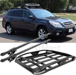 Roof Racks Cargo Basket Cross Bars Set With Led Lights For Subaru Outback Wagon. Fixed Price $229.05.