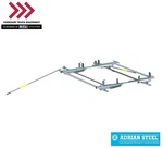 Adrian Steel PLM63TM, Double Max-drop Prolift Ladder Rack, White, Mid Roof,. Fixed Price $3666.95.