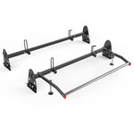 Aa-racks Model RX27 Fullsize Steel Two-bar Van Ladder Roof With Rear Cargo. Fixed Price $239.48.