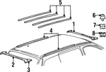 Genuine Ford Tie Down Hook F88Z-1646002-AAD. Fixed Price $10.44.