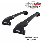 Thule Wingbar Edge Black Aluminium Roof Bars For Hyundai Tucson MK.3 21-22 Rails. Fixed Price $468.16.