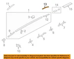 Hyundai Oem Santa Fe Roof Rack Rail Luggage Carrier-rear Cover Left 87261B80003F. Fixed Price $38.94.