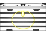 Thule & 865XT Center Part Black For Trail Large Roof Basket. Fixed Price $70.00.