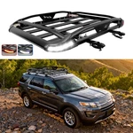 For Audi Q5 Q7 50"*38" Roof Rack Top Cargo Carrier Basket W/ Led Light +crossbar. Fixed Price $229.29.