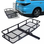 62" X 20" Hitch Cargo Carrier 550LBS Rear Luggage Rack Basket For Van Suv Truck. Fixed Price $97.29.