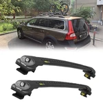 Volvo XC70 2008-2016 Roof Rack Cross Bars Black Raised Rails Pair Top Carrier 2X. Fixed Price $205.00.