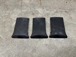 Yakima Whispbar Prorack Railbar Covers - Total 2 Right & 1 Left Side S53. Fixed Price $30.00.