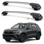 Roof Rack Cross Bars For Volkswagen Taos 2022-2026 Aluminum Silver Pair. Fixed Price $199.99.