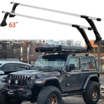 63"ROOF Rack Cross Bar Cargo Carrier Aluminum Adjustable For Jeep Wrangler Jk Tj. Fixed Price $169.05.