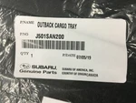 2020-2025 Subaru Outback All Weather Rear Cargo Tray Mat Liner J501SAN200 Oem. Fixed Price $115.90.