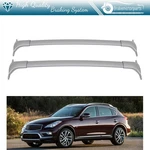 Silver Roof Rack Set Cross Bar For 2010-2018 Infiniti QX50 Luggage Cargo Carrier. Fixed Price $74.99.