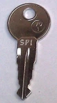 (1) Hummer Roof Rack Cross Bar Replacement Key Cut To Codes SP1. Fixed Price $7.95.