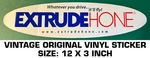 Extrudehone Whatever You Drive It' Ii Fly - Vintage Original Decal Sticker. Fixed Price $7.30.