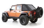 Smittybilt 9083135K Complete Bowless Combo Soft Top For Jeep Wrangler Jk 4-DOOR. Fixed Price $600.00.