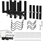 Cargo Trailer RACK-400LB Load-carry 2-4 Ladders-adjustable Aluminum. Fixed Price $104.85.