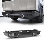 In 1 Steel Rear Bumper Powder-coated W/shackles For 2024-2026 Tesla Cybertruck. Fixed Price $638.99.