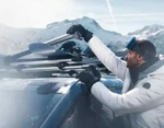 Genuine Mazda Roof Rack-mount Ski & Snowboard Carrier C9N1-V3-851. Fixed Price $311.96.