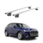 For Audi Q3 2019-2025 Omac G004015 Gray Flush-mounted Roof Rails Cross Bars. Fixed Price $99.99.