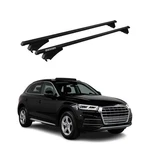 Top Roof Racks Cross Bars For Audi SQ5 2.GEN 2018-2025 Black Aluminium 2PCS. Fixed Price $219.99.
