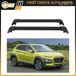 Black Roof Rack Set Cross Bar For 2018-2022 Hyundai Kona Luggage Cargo Carrier. Fixed Price $59.27.