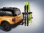 New Oem Ford Yakima Hitch Mounted Ski & Snowboard 4 Bike Carrier Converter. Fixed Price $268.95.