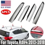 Pack 4X For Toyota RAV4 2013-2018 Roof Rack Cover Rail End Shell Cap Trim. Fixed Price $26.95.
