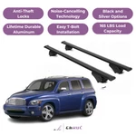Erkul Roof Rack Cross Bars For Chevy Hhr 2006-2011 Raised Rails Black. Fixed Price $134.91.