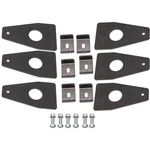 6PCS Universal Top Roof Tower Gutter Mounts Clamps Tall Brackets Inch. Fixed Price $48.79.