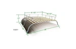 Empi 15-2011 Vw Type Bus Roof Rack Fits 1950-1979. Fixed Price $659.95.