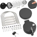 4" Pvc Pipe Roof Rack Carrier Kit - No Drill, Key Lock Security For Trucks/suvs. Fixed Price $91.99.
